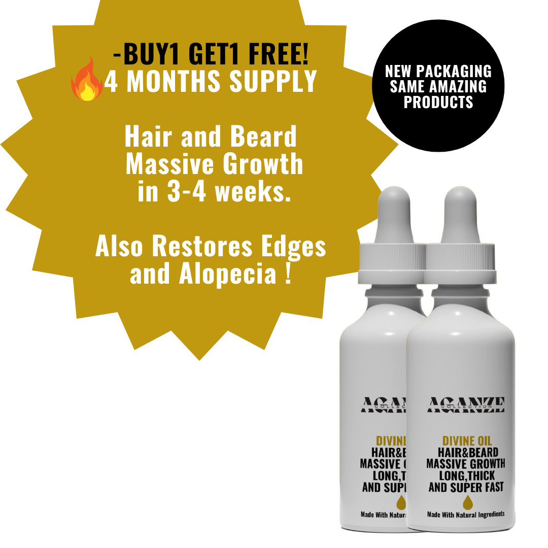 Beard and Hair Growth Oil- Now In Large Bottle (4 MONTHS SUPPLY!!)  🔥🔥🔥